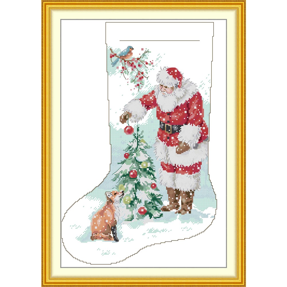 Cotton Embroidery Thread Skeins - Kit per Punto Croce Pre-Stampato Joy