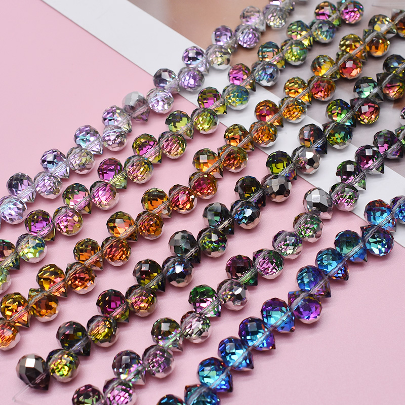 Glass Seed Beads 2Mm Jewelry Making - Perline di fragole di cristallo di