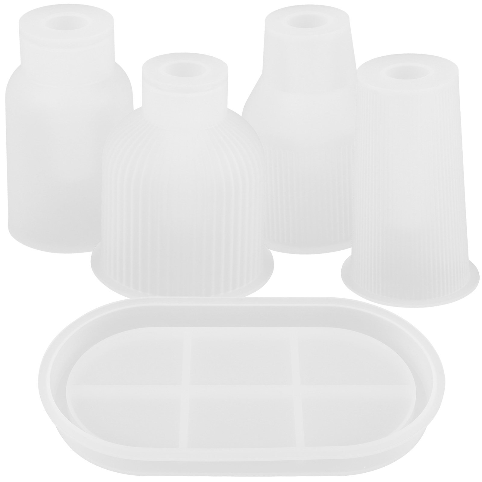Silicone Epoxy Resin Molds Set - 1 set di stampi in silicone