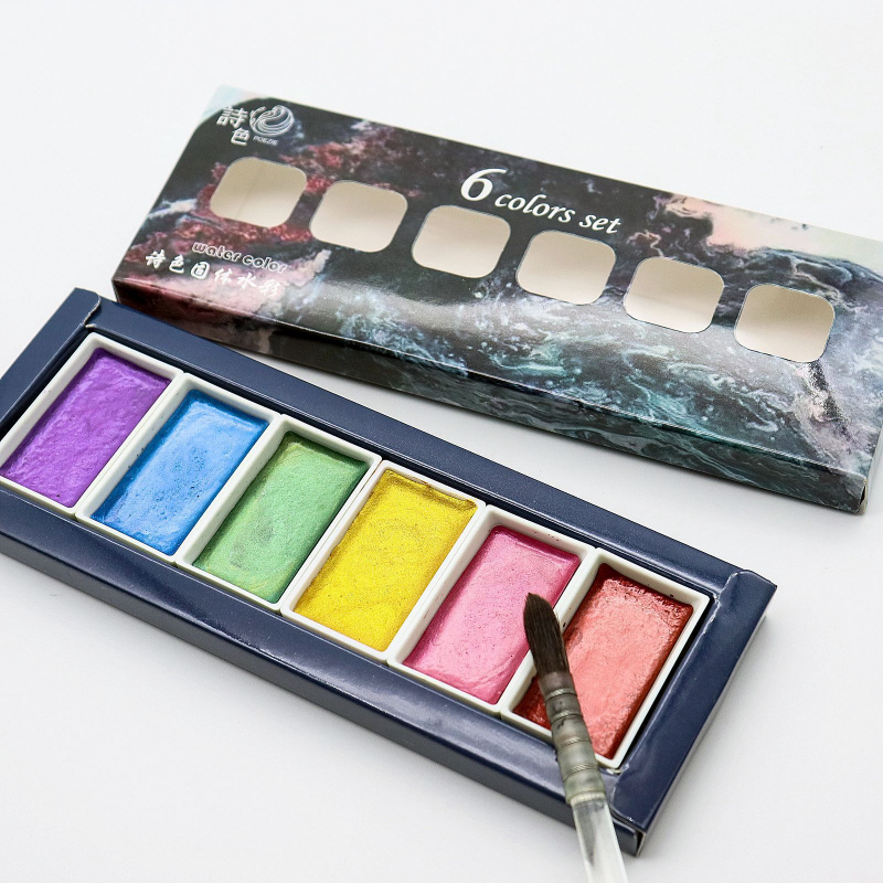 Watercolor Paint Set Solid Pigment - Set solido di pigmenti per acquerello