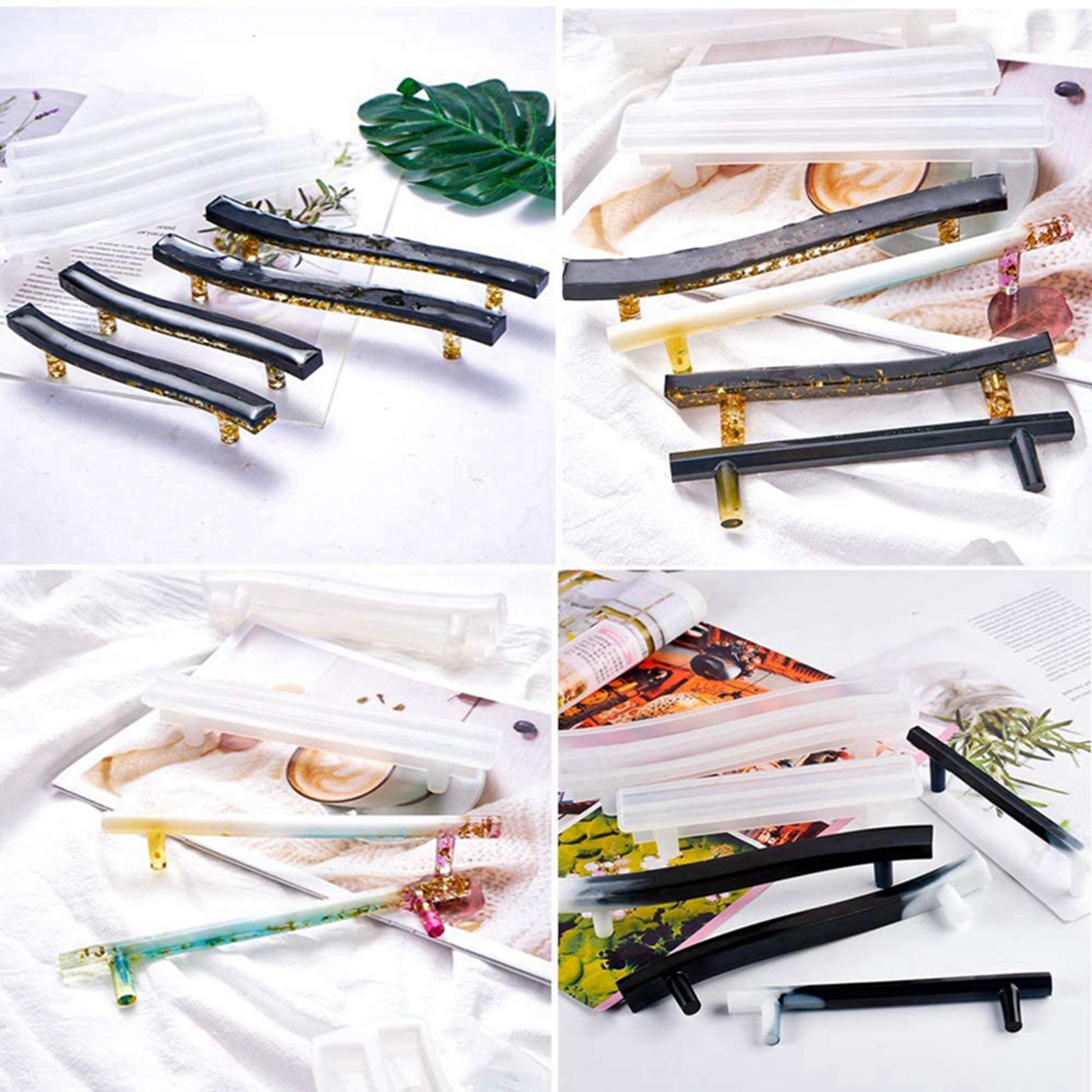 AA81-8 Set di stampi in resina - Silicone Epoxy Resin Molds Set recensione e prezzo