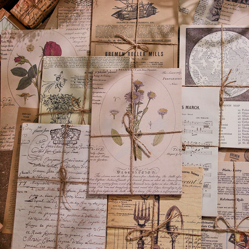 30 pezzi di carta per scrapboo - Vintage Junk Journal Scrapbooking Paper recensione e prezzo