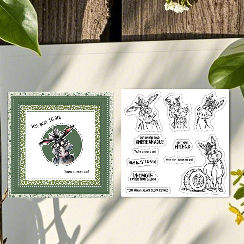 Timbro Trasparente Divertente  - Clear Silicone Stamps For Card Making recensione e prezzo
