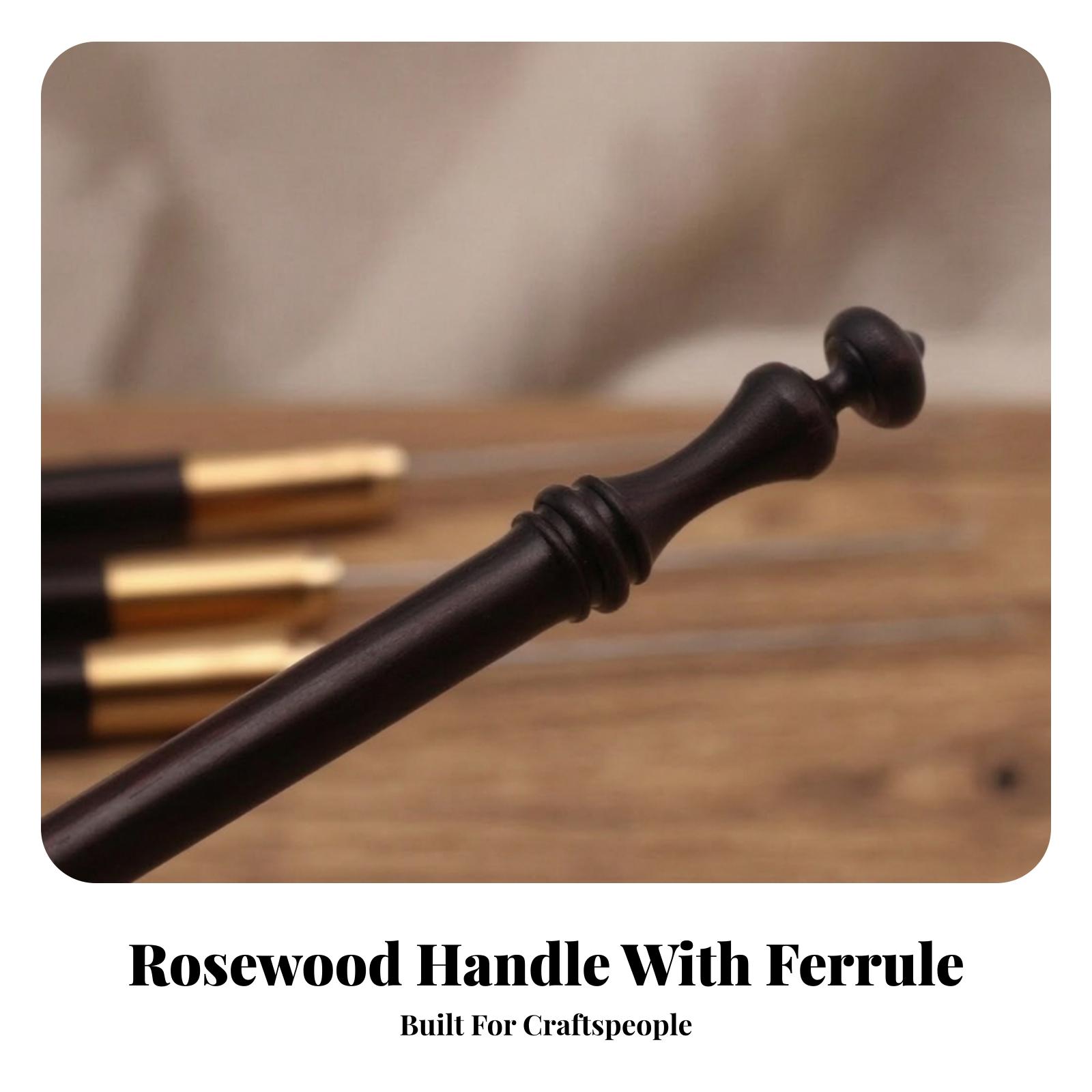 Uncinetto da ricamo con manico - Wooden Crochet Hooks Ergonomic Handle recensione e prezzo