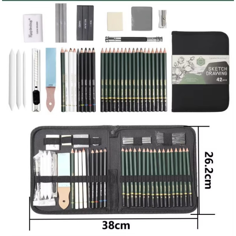 Set di Matite da Disegno in Gr - Painting Supplies recensione e prezzo