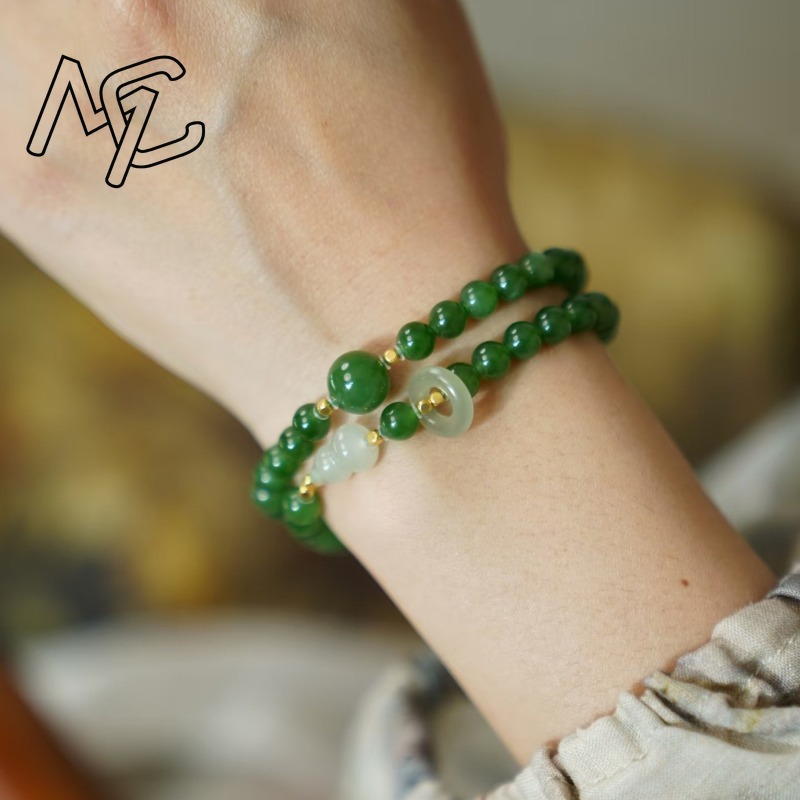 Bracciale in Giada Naturale Ve - Beading recensione e prezzo