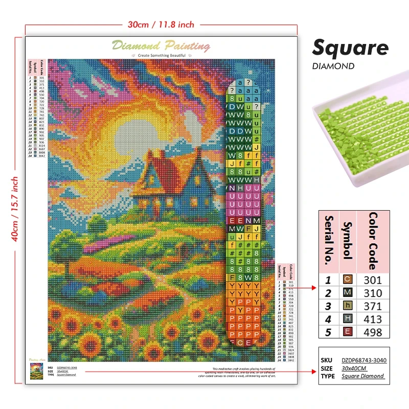 Kit per pittura con strass 5D  - 5D Diamond Painting Kit Full Drill recensione e prezzo