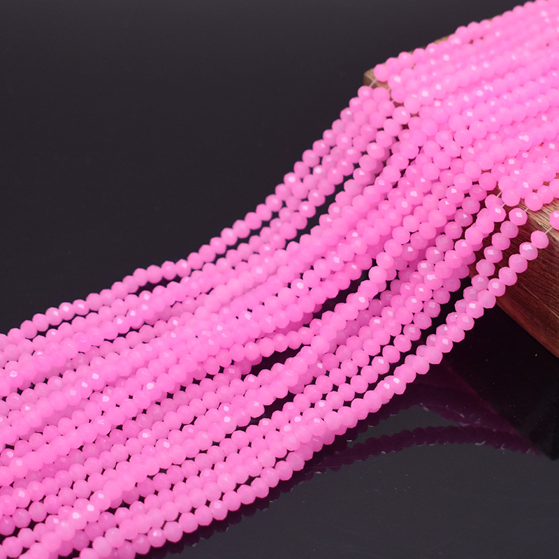 Rosa pesca brillante 1 2 3 4 6 - Glass Seed Beads 2Mm Jewelry Making recensione e prezzo