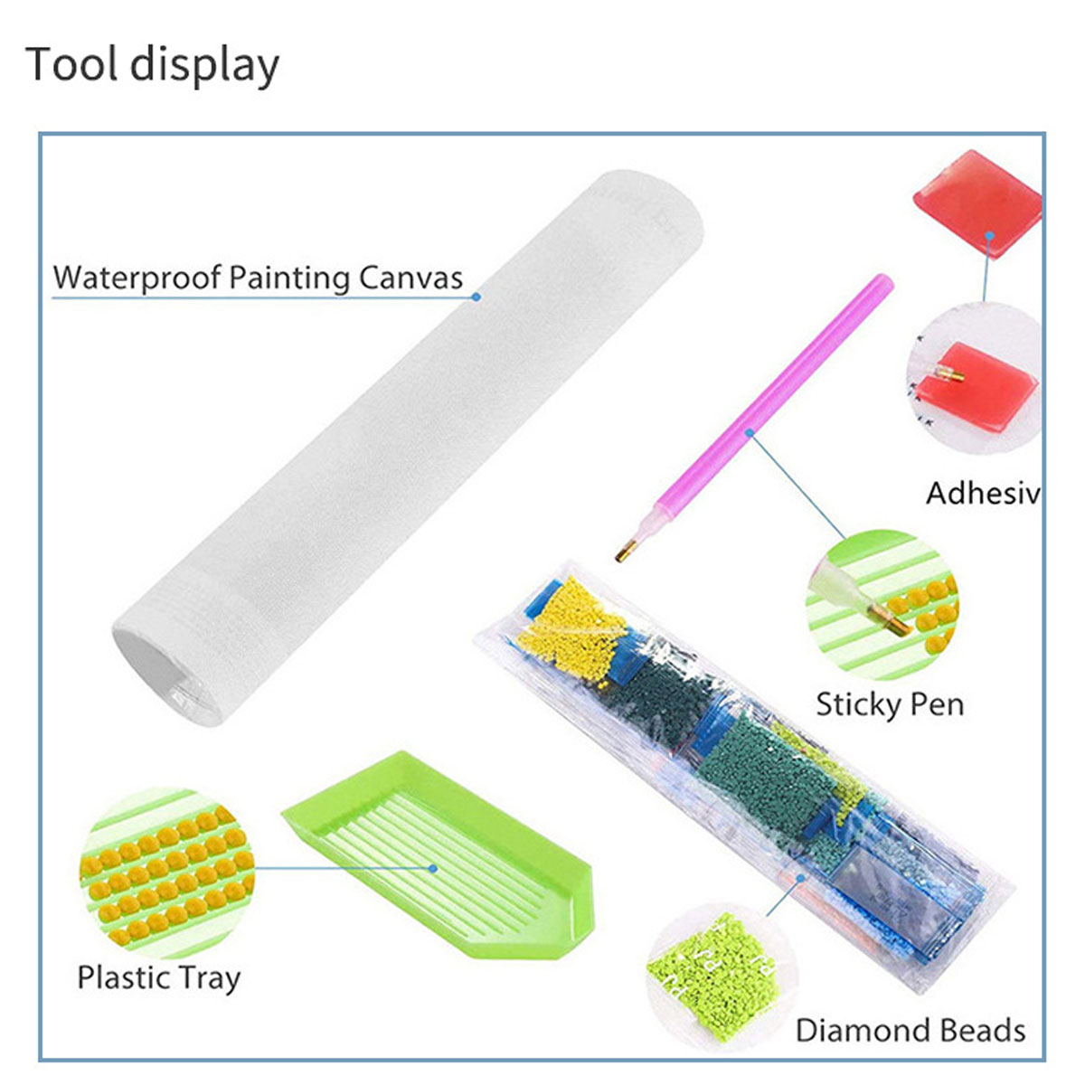 Kit per pittura con diamanti 5 - 5D Diamond Painting Kit Full Drill recensione e prezzo