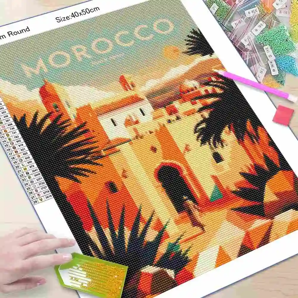 Kit per pittura con strass 5D  - 5D Diamond Painting Kit Full Drill recensione e prezzo