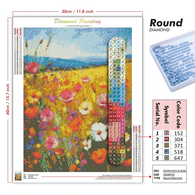 Kit per pittura con diamanti 5 - 5D Diamond Painting Kit Full Drill recensione e prezzo