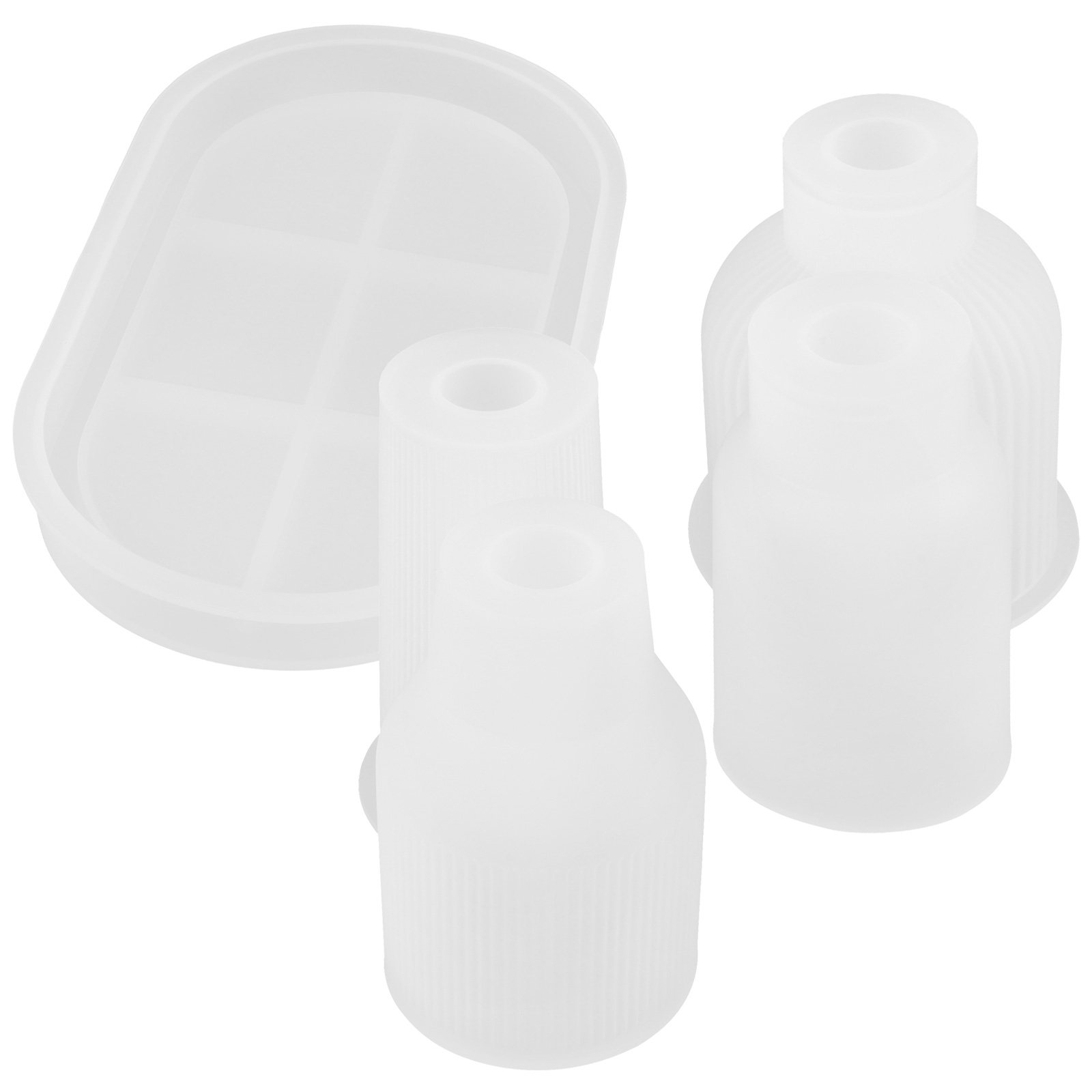 1 set di stampi in silicone pe - Silicone Epoxy Resin Molds Set recensione e prezzo