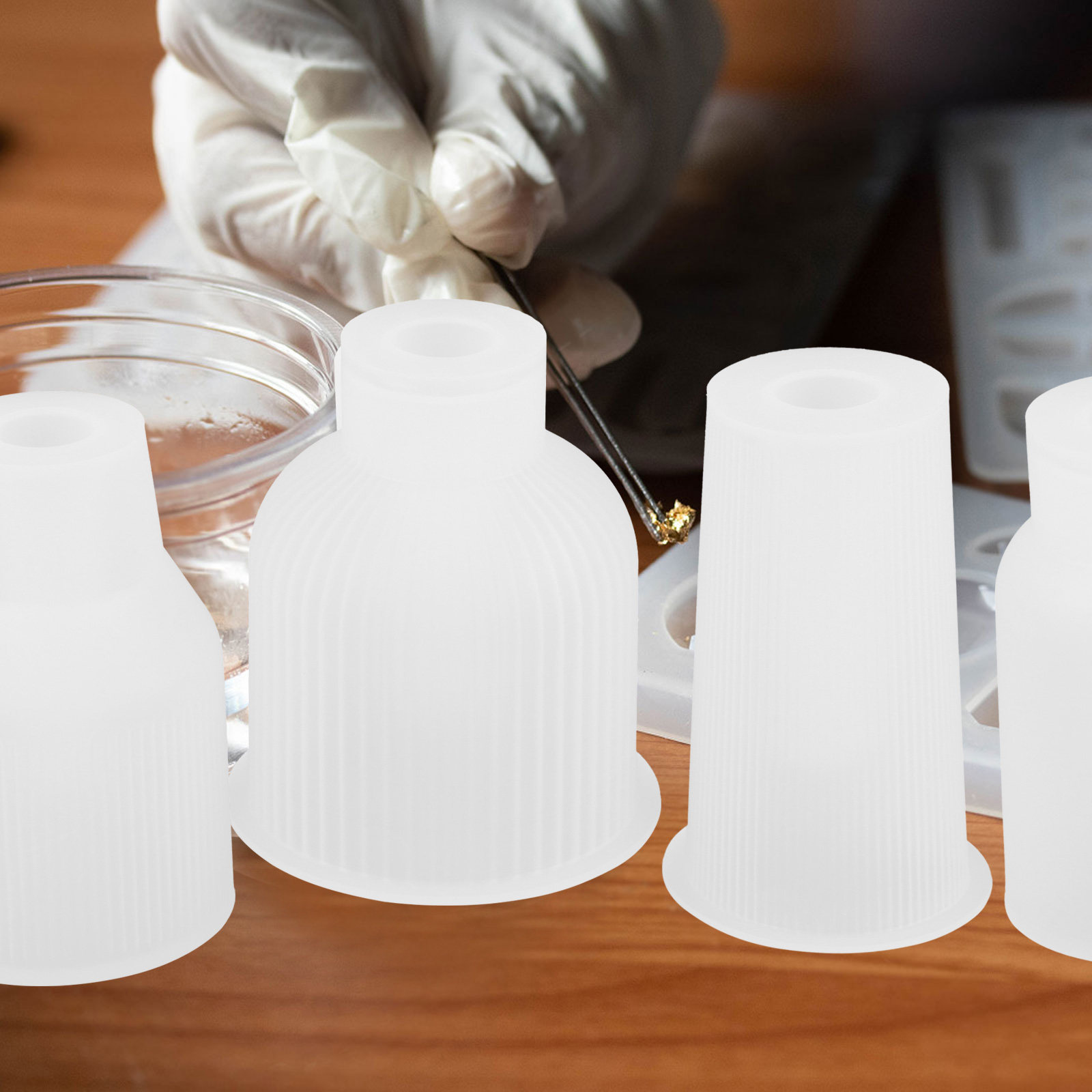 1 set di stampi in silicone pe - Silicone Epoxy Resin Molds Set recensione e prezzo