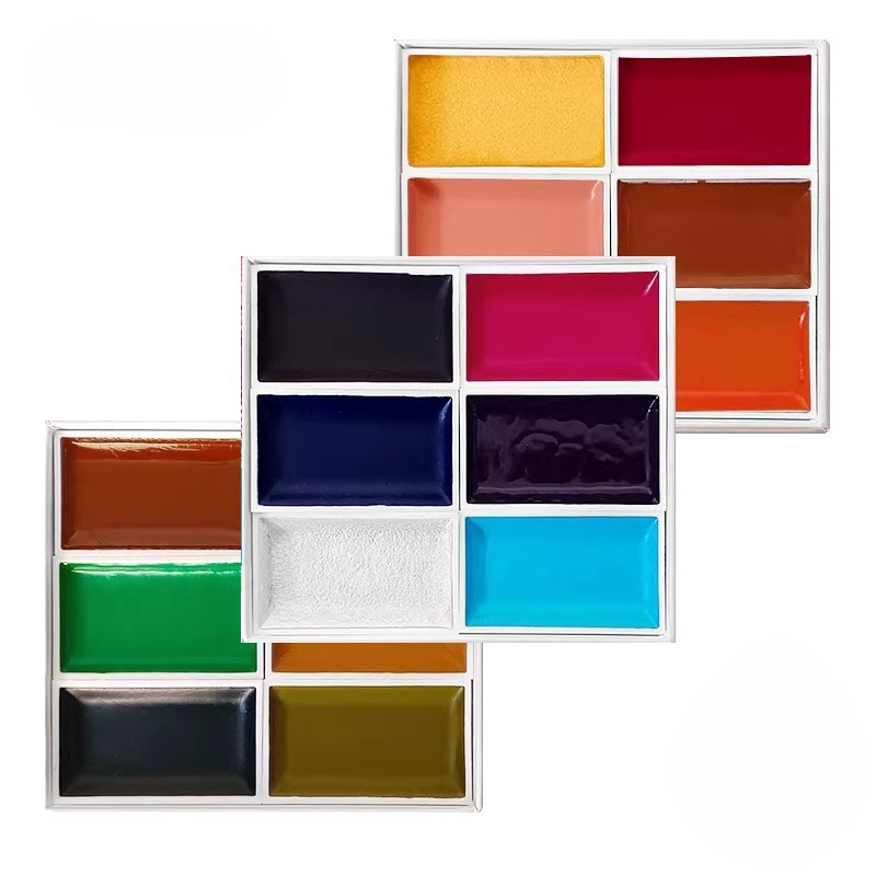 Set di acquerelli solidi giapp - Watercolor Paint Set Solid Pigment recensione e prezzo